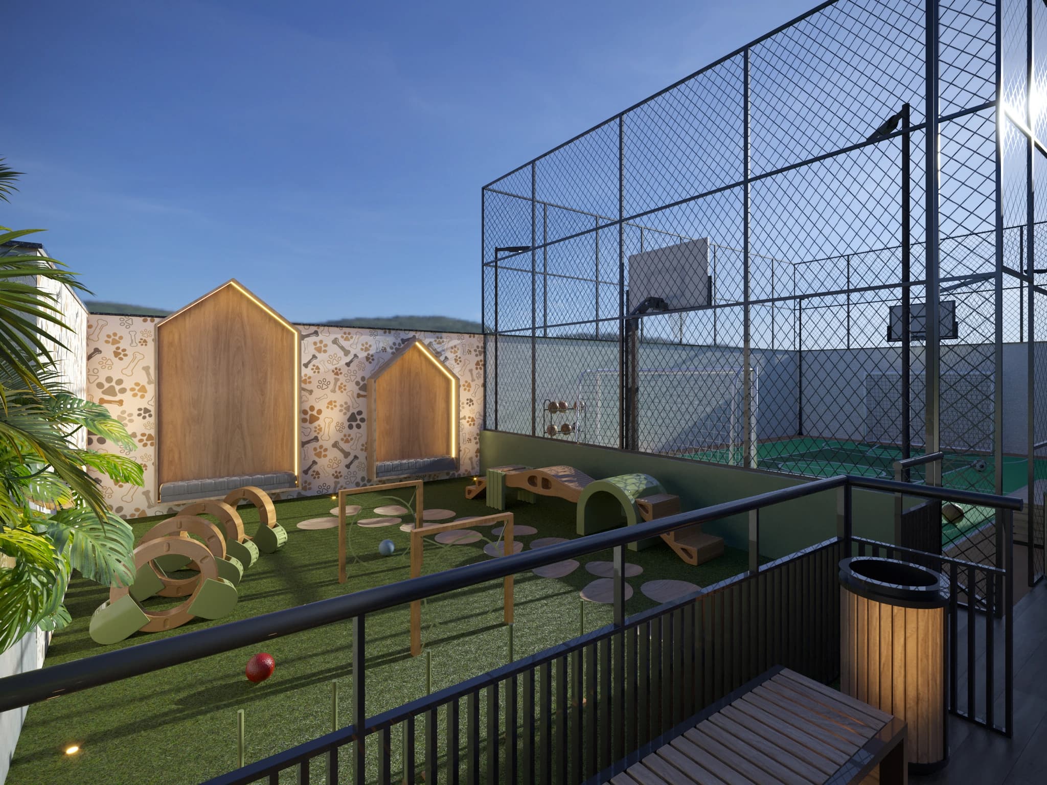 Espaço Pet e Quadra